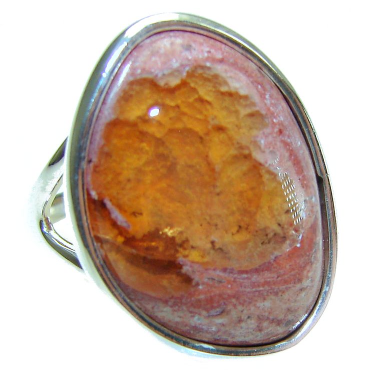 Handmade Unique 925 Sterling Silver ring with unique one of a kind Mexican Opal,  10.20 grams of marvelous handcrafted jewelry design. Only one piece availble ready to ship! It's unique worldwide ring - simply piece of art in world of fine jewelry. Natural  Mexican Fire Opal .925 Sterling Silver handmade ring size 8 1/2  RING DETAILS: Weight: 10.20g; Size: 8 1/2; Material: Sterling Silver; Main stone: Mexican Opal; Other stones: ; Dimension: L-  7/8, W - 3/4, T- 3/8 inch; Stamp / Mark: 925; Condition: New; Main color: orange; Shape: abstract; Collection: Agra;  Item Code: 5-cze-24-29 Mexican Opal, Jewelry Education, Mexican Fire Opal, Hot Jewelry, Emerald Pendant, Anniversary Jewelry, Back Jewelry, Birthstone Pendant, Sapphire Necklace