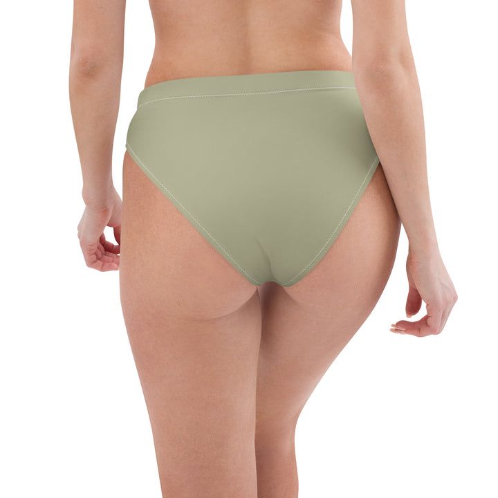 Green High-cut Leg Beach Bottoms, Green High-cut Leg Bottoms For Vacation, High Waist Green Bottoms For Poolside, High Waist Seamless Green Bottoms, Green Seamless Bottoms For Summer, Green High-waist Swimwear For Pool, Seamless Green Bottoms For Beach Season, High Waist Green Swimwear For Pool, High Waist Green Swimwear For Vacation