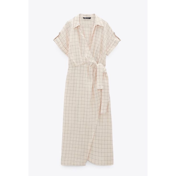 Nwt Ecru Chic Plaid Midi Dress For Work, Elegant Plaid V-neck Dress, Feminine Plaid Spring Dress, Spring Plaid V-neck Dress, Chic Plaid Midi Dress, Chic Summer Plaid Maxi Dress, Chic Plaid Maxi Dress For Summer, Feminine Plaid Summer Dress, Elegant Plaid Midi-length Dress