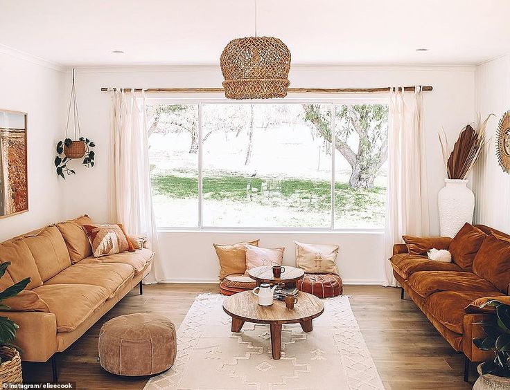 the living room is clean and ready for us to use in its new owner's home