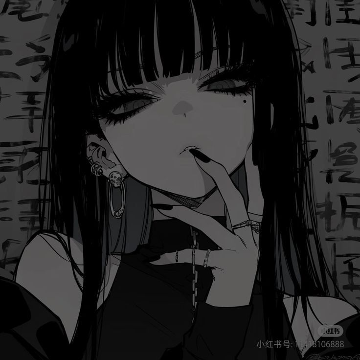 Anime Profile Picture, Animes Emo, Anime Goth, Wallpapers Desktop, Anime Pfps, Cool Wallpapers, Anime Book, Arte Inspo, Theme Halloween