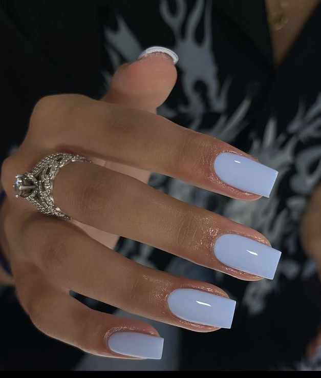 Tips Color Nails, Classy Short Coffin Acrylic Nails, S Medium Nails, Current Nail Trends 2023 Square, Short Acrilyc Nail Ideas Square, Nails For Graduation Pictures Short, Nail Ideas Acrylic Square Medium, Square Acrylic Nails 2023, Short Classy Nails Acrylic Square