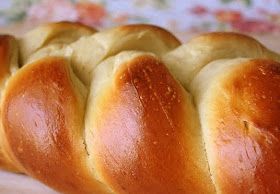 a loaf of bread sitting on top of a table