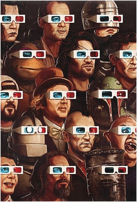 Love this a lot! Pop culture art form the 80s. Can you name them all? William S Burroughs, Mike Mitchell, Film Cult, Jean Renoir, 3d Cinema, Septième Art, Jasper Johns, Film Horror, Pop Culture Art