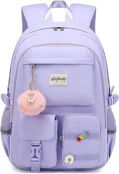 College Bags For Girls Student, Backpack For College, High School Teen, Student Laptop, Cute School Bags, Stylish School Bags, Kawaii Bags, Backpack Free, Girl Backpacks School