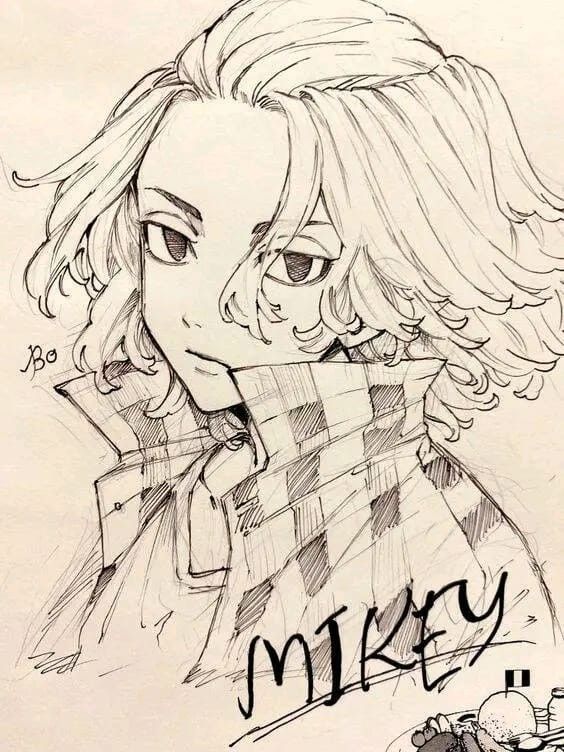 a drawing of a girl with curly hair and an inscription that says, merry on it