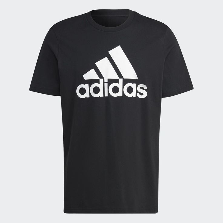 Basic Short Sleeve Tee ShirtDetails: Short sleeve Crew neckline Perfect for everyday wear Adidas style IC9347 Adidas style# IC9347 Basic Shorts, Adidas Fashion, Pajama Shorts, Basic Tee, Pant Shirt, White Adidas, Logo Tees, Black Media, White T