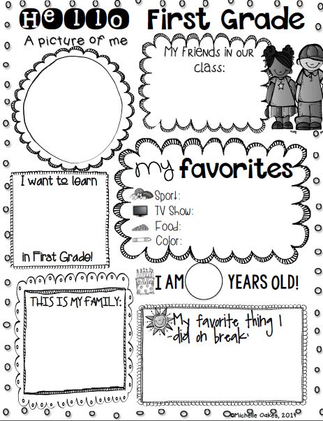 the first grade worksheet for students to practice their writing skills and reading alouds