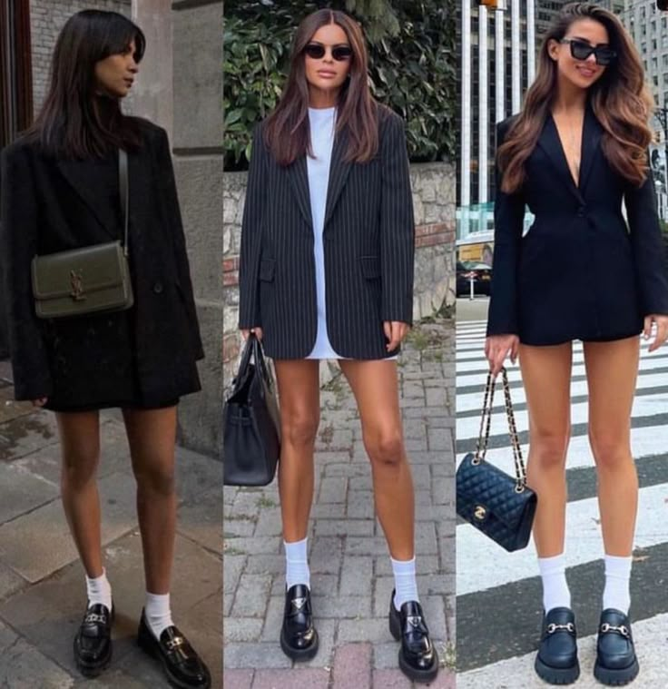 Outfit Options, Loafers Outfit, A Little Black Dress, Fashion Attire, Beauty Inspo, Blazer Outfits, Outfit Inspo Fall, Autumn Outfit, Casual Fall Outfits