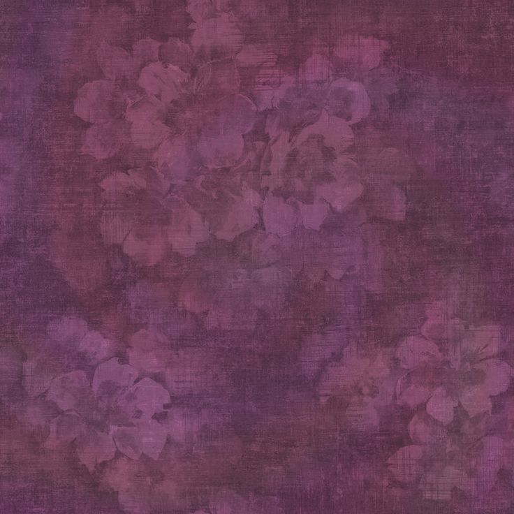 a purple background with white flowers on it