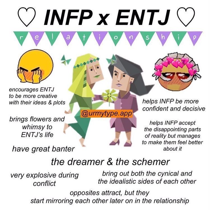 Entj X Infp, Entj Relationships, Entj Infp, Mbti Couples, Infp Ships, Infp Relationships, Entj Personality, Infp Mbti, Infp Personality Type