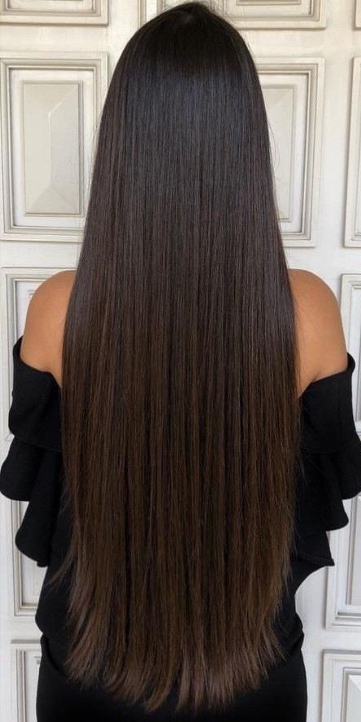 Hair Goals Long, Brown Straight Hair, Long Shiny Hair, Bronde Hair, Long Silky Hair, Grow Long Hair, Long Dark Hair, Long Brown Hair, Very Long Hair