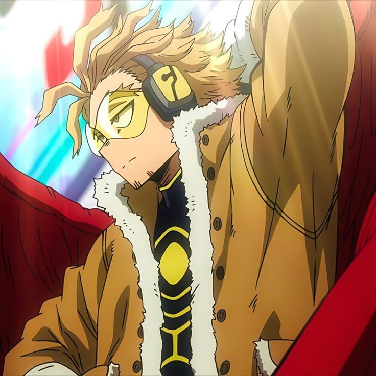 an anime character with long blonde hair and glasses