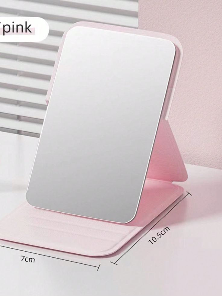 Color:Multicolor \nMaterial:Glass \nBatteries Included:No \nPower Supply:None \n Desktop Mirror, Travel Mirror, Cosmetic Mirror, Makeup Mirrors, Beauty Tool, Makeup Mirror, Fashion Online Shop, Girl Gifts, Style Inspiration