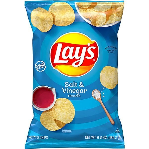 lays salt and vinegar potato chips