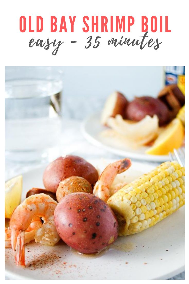 old bay shrimp boil is easy to make and so delicious