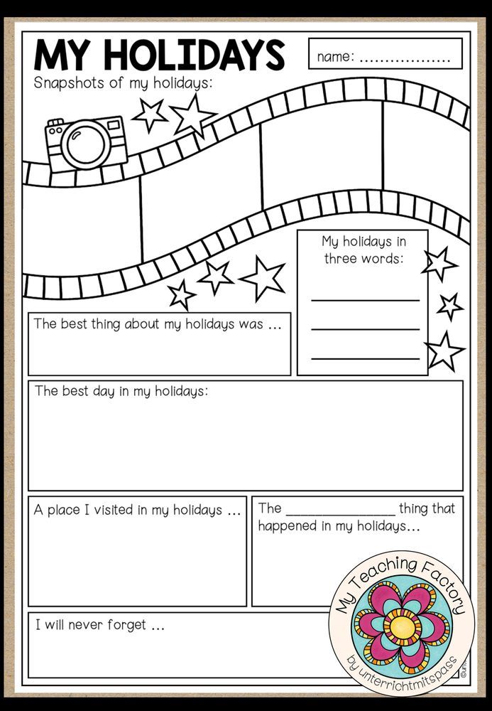 a printable holiday worksheet for students to help them learn how to write