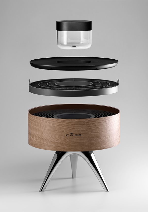 three different types of speakers sitting on top of each other