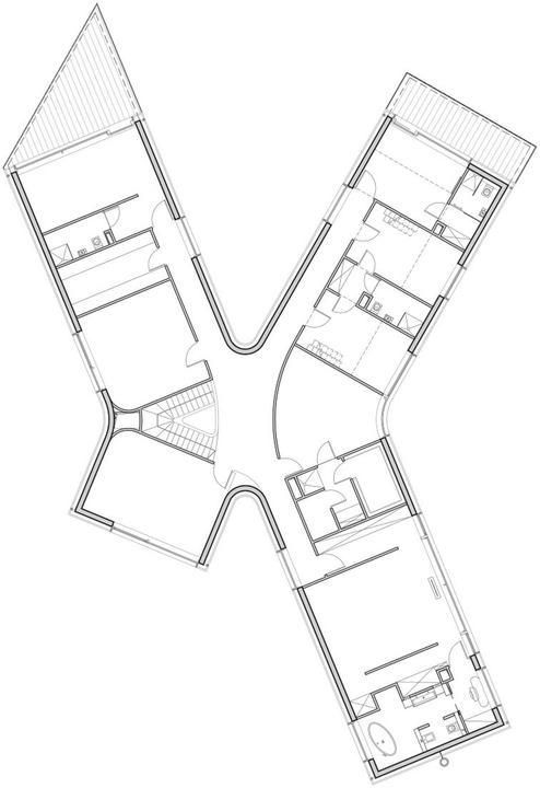 the floor plan for an apartment complex