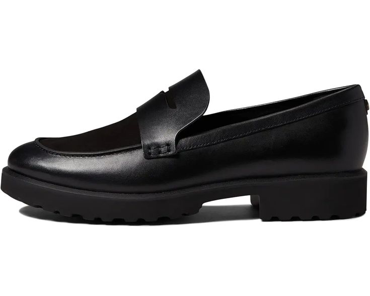 Cole Haan Geneva Loafer | Zappos.com Slip-on Platform Loafers With Rubber Sole For Work, Leather Loafers With Lug Sole For Office, Casual Wingtip Platform Loafers For Work, Modern Loafers With Lug Sole For Work, Classic Oxfords With Lug Sole For Work, Fall Wingtip Platform Loafers For Work, Black Casual Platform Loafers With Vibram Sole, Casual Black Platform Loafers With Vibram Sole, Workwear Loafers With Almond Toe And Lug Sole