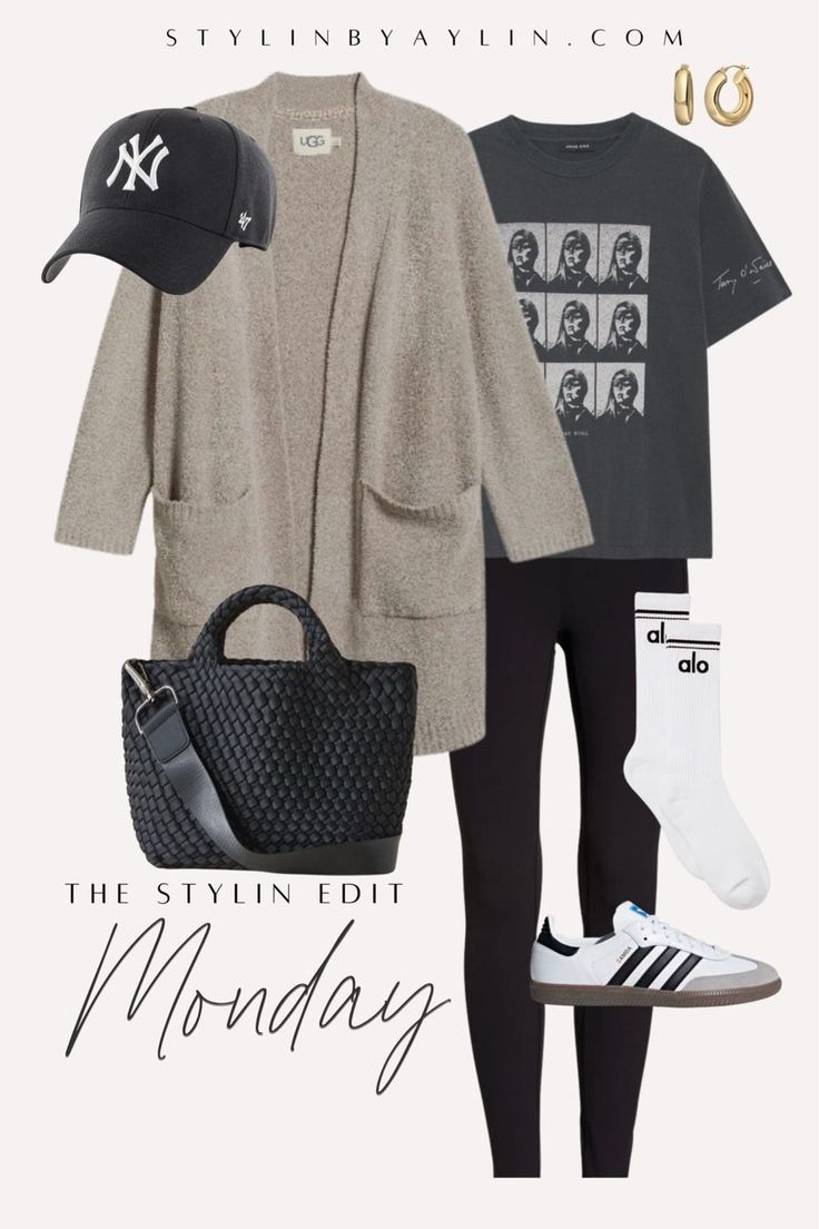 stylinbyaylin's OOTW Collection on LTK Longline Cardigan Outfit, Everyday Outfits Fall, Looks Adidas, Cold Fashion, Stylish Mom, Longline Cardigan, Winter Mode, Weekly Outfits, Cardigan Outfits