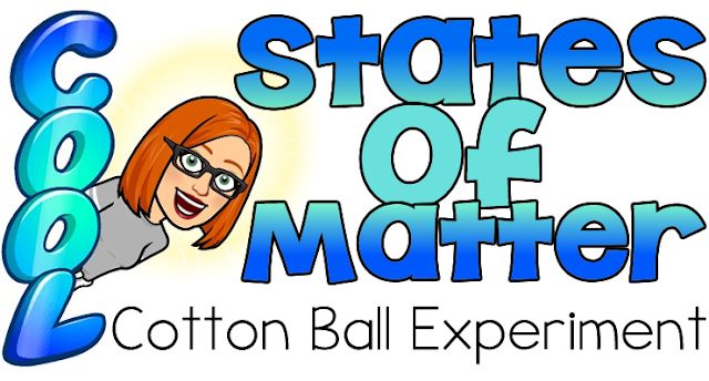 the logo for stories of matter cotton ball experiment, which features a woman with red hair and glasses