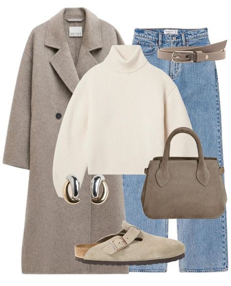 Beige Wool Coat Outfits, Classy Casual Summer Outfits, Wool Coat Outfits, Fall Aesthetic Outfits, Taupe Outfit, Winter Clothes Fashion, Wool Coat Outfit, Fall Aesthetic Outfit, Beige Wool Coat