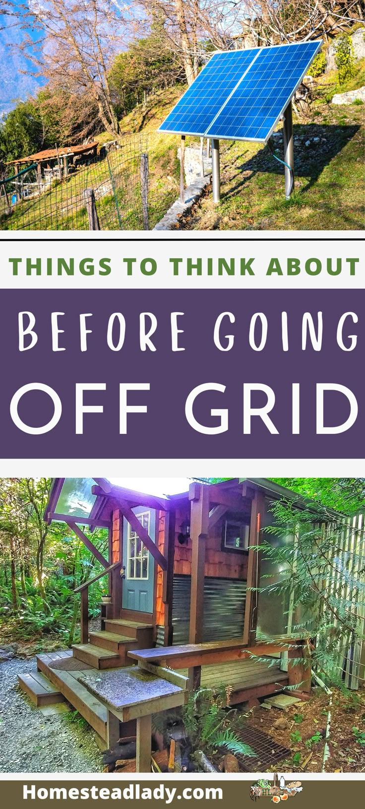 Thinking of going off-grid with your family? Or maybe you’re exploring the idea of taking the home or homestead partially off grid. Is it all or nothing? Here are answers to commonly asked questions about off-grid living for beginners. Tips from real off grid homesteaders to take you to self-sufficiency. There’s more to off grid than solar panels! Self Sufficient Tiny Home, Off Grid Homestead Sustainable Living, Off Grid Water Heater, Off Grid Living Uk, Off Grid Fridge, Off Grid Greenhouse, Camping Hacks Diy Off The Grid, Living Off The Grid Aesthetic, How To Live Off Grid