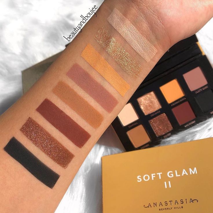 Eyeshadow Soft Glam, Abh Eyeshadow Palette, Anastasia Soft Glam, Soft Glam Eyeshadow, Anastasia Beverly Hills Soft Glam, Abh Palette, Soft Glam Palette, Champagne Orange, Glam Eyeshadow