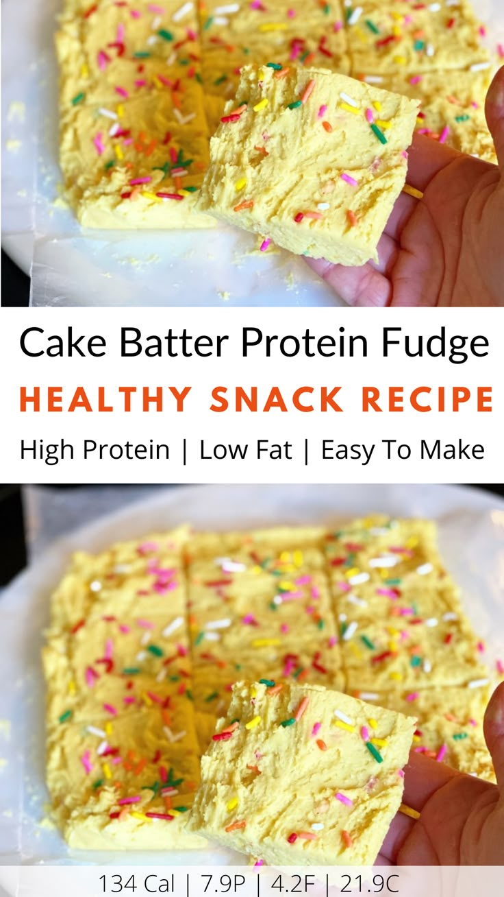 Macro Friendly Protein Bar, Quest Baking Mix Recipes, Simple Protein Recipes, Cake Batter Protein Pudding, Protein Powder Uses, Macro Friendly Sweet Treats, Cake Batter Premier Protein Shake Recipes, Premier Protein Cake Batter Recipes, Macro Friendly Desserts Easy