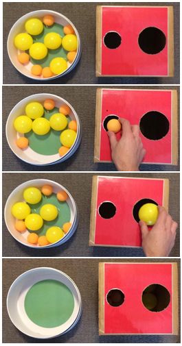 four pictures showing how to make a watermelon art project with paper plates and bowls