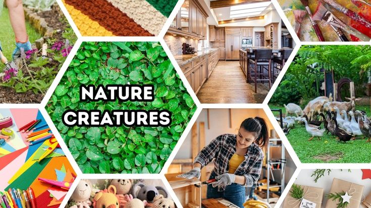 Nature Creatures | Home Decor & DIY Crafts | Gardening & Pets |