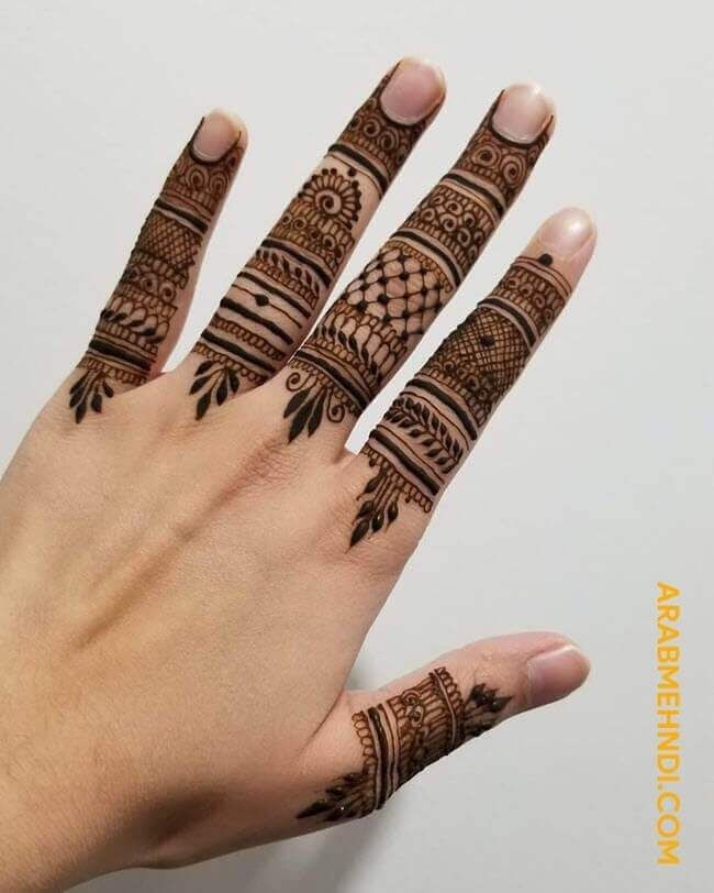 a hand with henna tattoos on it, and the palm is in full view