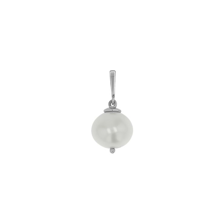 The sister style to our Baroque Pearl Charm, our Round Pearl Charm is the perfect gift for a loved one or for yourself! A luminous classic freshwater pearl that will look just as chic as the single centerpiece on a Baby Gold chain as it will stacked with other Baby Gold charms. The options are endless, and left for you White Gold Pearl Earrings With Pearl Charm, Classic White Pearl Charm Jewelry, Refined White Pearl Necklace With Pearl Charm, Refined White Pearl Necklace With Charm, Refined White Pearl Charm Necklace, Classic Pearl Necklace With Round Pendant And Pearl Charm, Timeless Pearl White Earrings With Pearl Pendant, Classic Pearl White Jewelry With Pearl Charm, Graceful White Pearl Earrings With Pendant