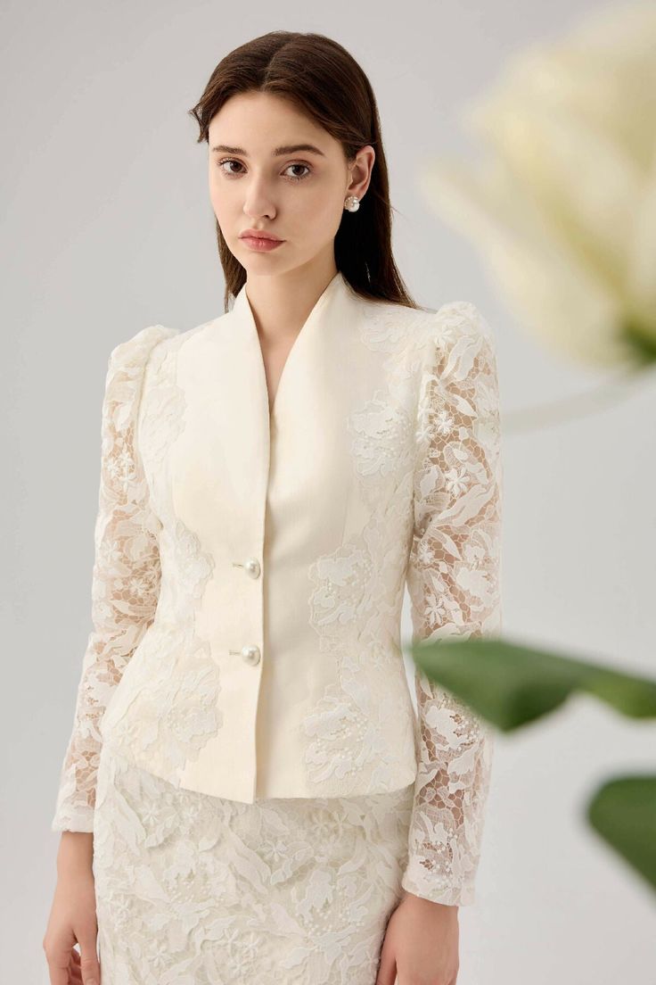 This jacket is perfect for accentuating the waistline of women.Material: Polyester 80% Wool 20%PRE ORDER 14-21 DAYS Wedding Dress Long Sleeve, 21 Days, Pre Order, Suit Jacket, Wedding Dress, Wool, Wardrobe, Lace, Long Sleeve