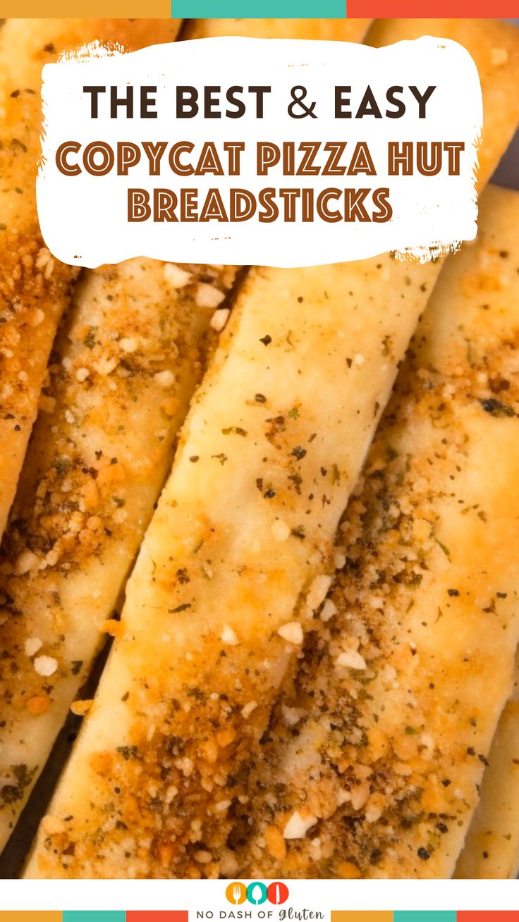 the best and easy copycat pizza hut breadsticks