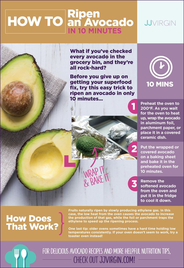 an avocado is cut in half and placed on top of a napkin with the words how to ripen avocados into minutes