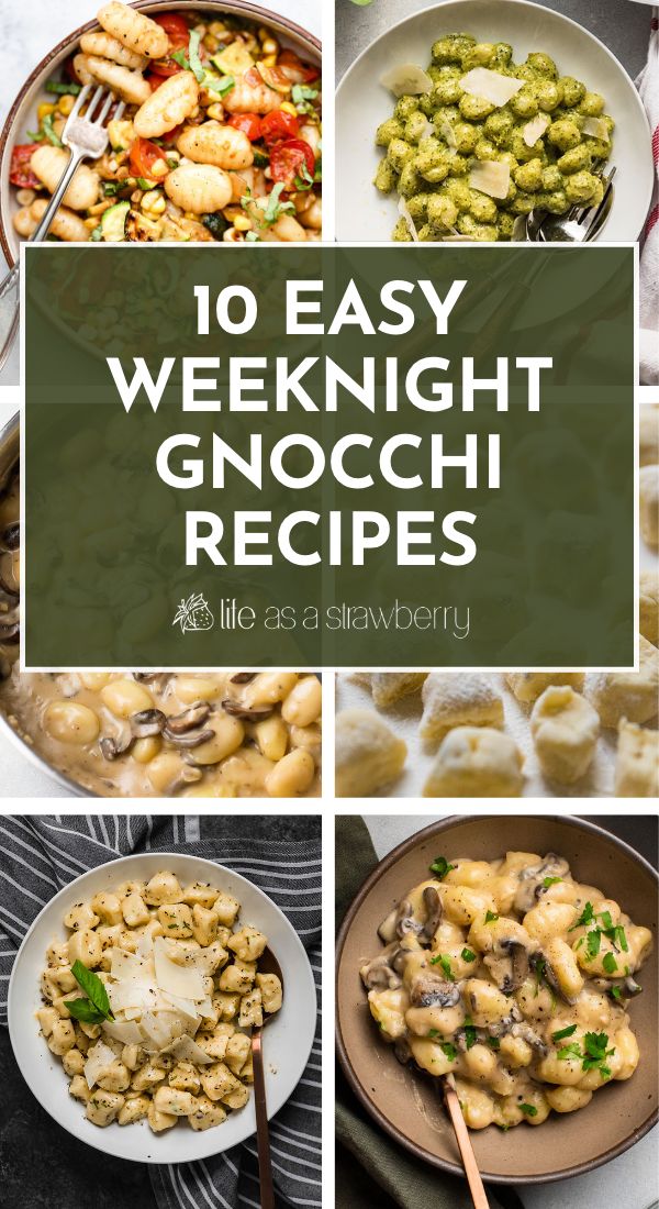 the top ten easy weeknight gnocchi recipes