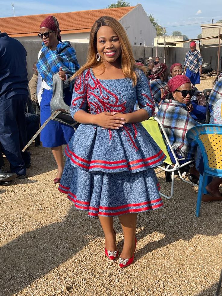 Tswana Traditional Wedding Tswana Traditional Wedding, Tswana Traditional Wedding Dresses, Shweshwe Dresses, African Traditional Dresses, Traditional Wedding Dresses, Traditional Wedding, Traditional Dresses, Eden, House Interior