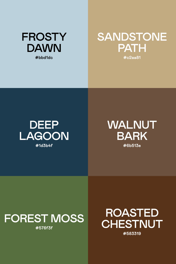 Some of my current favorite woodsy and rustic colors 🎨 Which color is your favorite? #colorpalette #colorpalettes #graphicdesign #graphicdesigner #colorinspiration #colourpalette Rustic Branding, Color Formulas, Graphic Design Styles, Masculine Design, Custom Recipe, Earthy Color Palette, Rustic Colors, Graphic Design Tools, Color Harmony