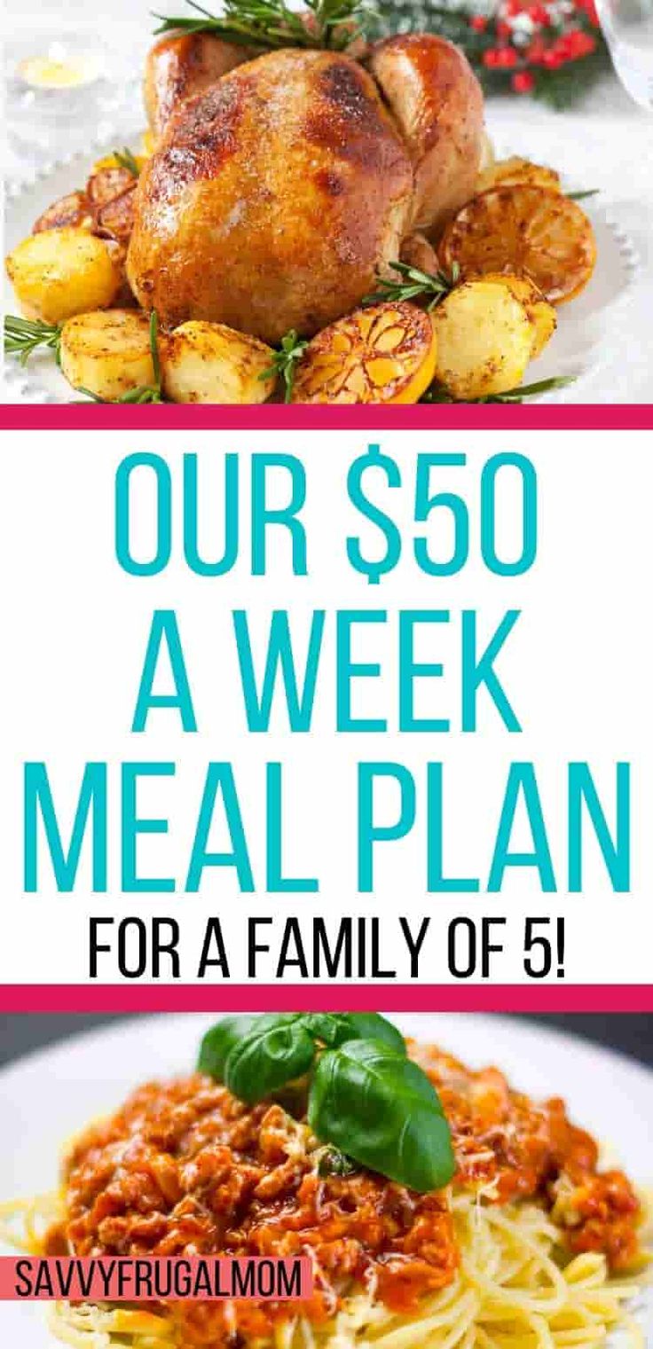 the flyer for our $ 50 meal plan