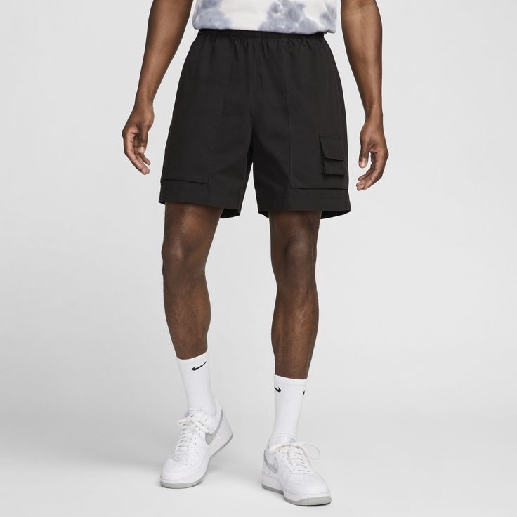 Built to last, our Nike Life collection outfits you for everything you do outside of sport. It’s your uniform for the daily grind. Each piece blends tough materials with movement-ready designs for durability and comfort through your hustle. Deep pockets, stonewashed twill and a roomy fit put these shorts at the top of your stack when it's time to get out and get things done. Nike Cargo Pants With Side Pockets For Sports, Nike Bottoms With Built-in Shorts For Outdoor Activities, Outdoor Relaxed Fit Cargo Pants With Built-in Shorts, Nike Functional Cargo Pants For Sports, Nike Cargo Pants For Sports, Nike Functional Cargo Pants With Side Pockets, Nike Sporty Cargo Pants For Sports, Sporty Nike Cargo Pants For Sports, Black Cargo Pants With Built-in Shorts For Outdoor