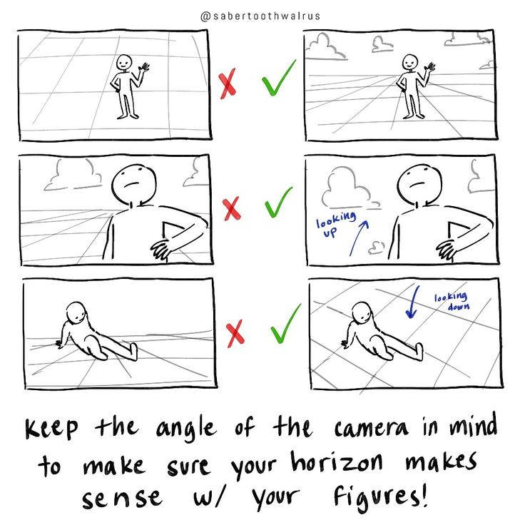 a comic strip showing how to use the camera