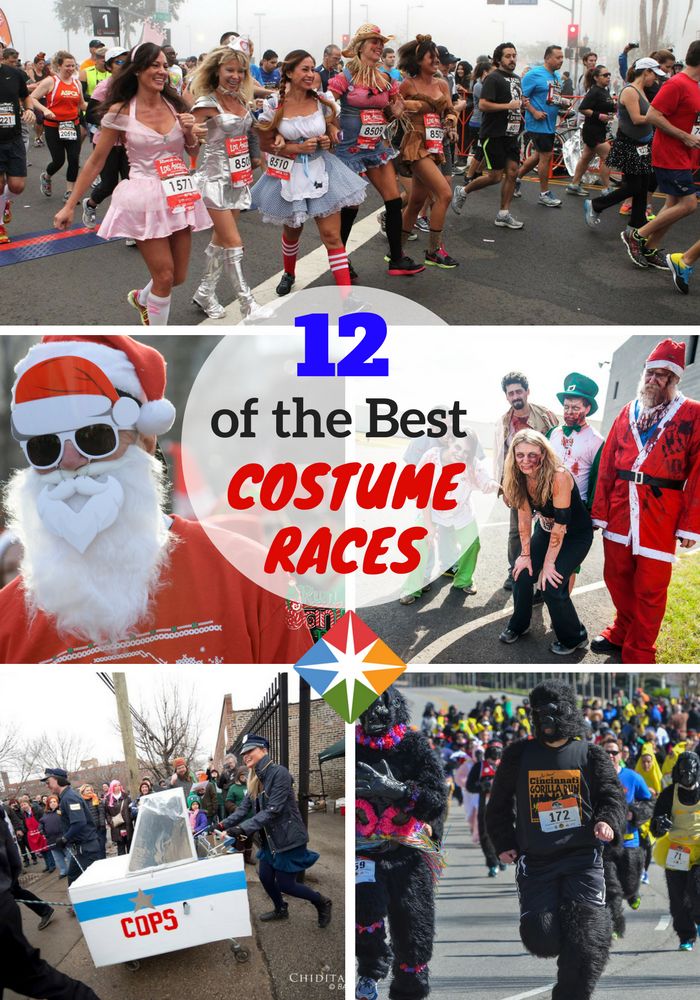 the 12 best costume races in the world for halloween and christmas costumes to run this year