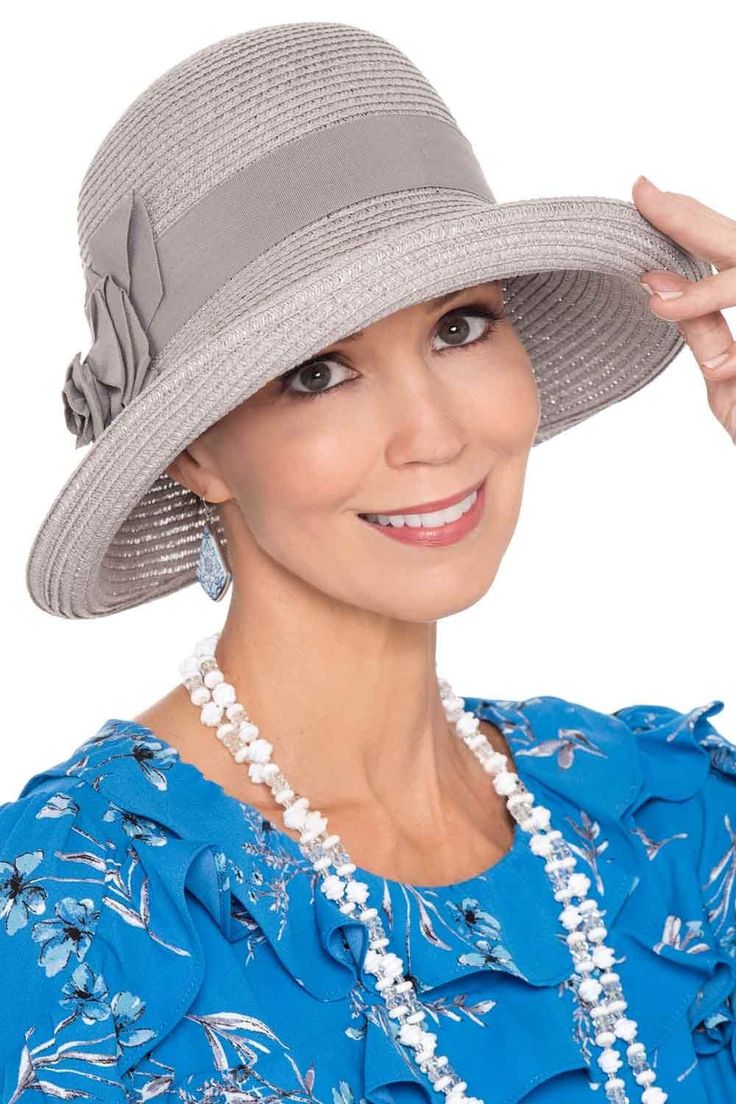 Brimmed Kettle Cloche Hat | Imogene Stylish Summer Hat Elegant Boater Hat With Upf 50+ For Spring, Elegant Spring Hats With Upf 50+, Lightweight Sun Hat For Kentucky Derby, Elegant Lightweight Sun Hat For Spring, Elegant Lightweight Straw Hat For Spring, Elegant Lightweight Hats For Spring, Elegant Lightweight Spring Hats, Elegant Spring Cloche Hat For Vacation, Upf 50+ Hats For Kentucky Derby Garden Party