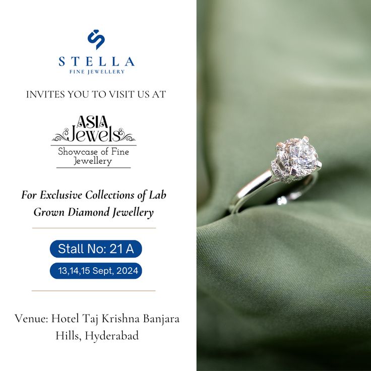 Asia Jewels Exhibition Invite 2024 Hyderabad in September Jewellery Exhibition, 15 September, Being Held, September 2024, Fine Jewellery, Hyderabad, Join Us, Krishna, Lab Grown Diamonds