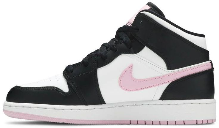 For the Legend In You Jordan has crafted yet another masterpiece for kids. The Jordan 1 Mid GS Banned is the ultimate footwear to have featuring dark colorways of black and deep-red. The design is simple yet elegant to make it the perfect pair to any look. The sneaker also features the signature details of [...] Air Jordan 1 Mid White, Nike Jordan 1 Mid, Jordan 1 Mid White, Air Jordan 1 Mid Gs, Digital Wardrobe, Nike Jordan 1, Sneakers Vans, Jordan 1 High Og, Air Jordan 3