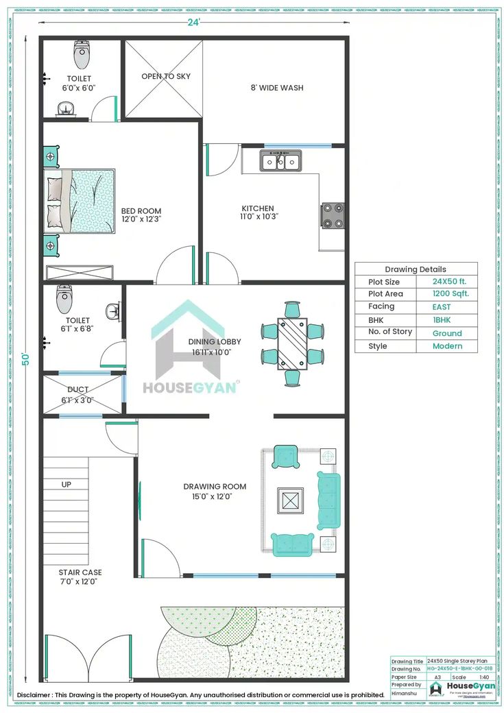 the floor plan for an apartment with three bedroom and two bathrooms, including one living room