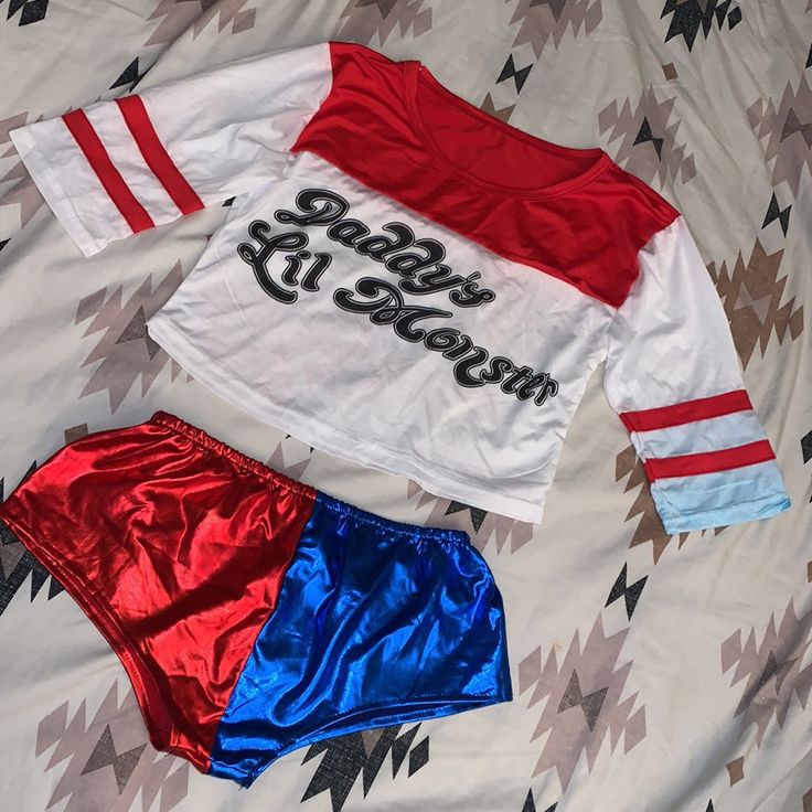 Harley Quinn Sexy Two Piece Halloween Costume Set, Lightly Used. Size: Small Tagged: Cosplay Forplay Fashion Nova Yandy Dolls Kill Star Line Harley Quinn Shorts, Kill Star, Harley Quinn Halloween, Pretty Halloween Costumes, Harley Quinn Costume, Pretty Halloween, Costume Set, Harley Quinn Cosplay, Halloween Inspo