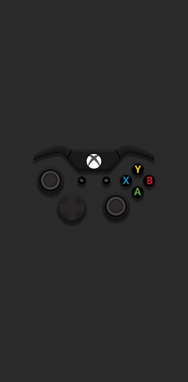 an image of a game controller on a black background